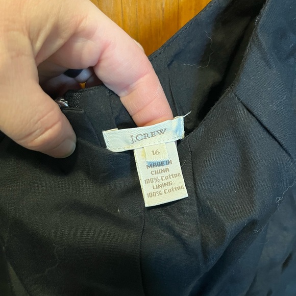 J. Crew Black Strappy Mini Dress - Picture 3 of 5